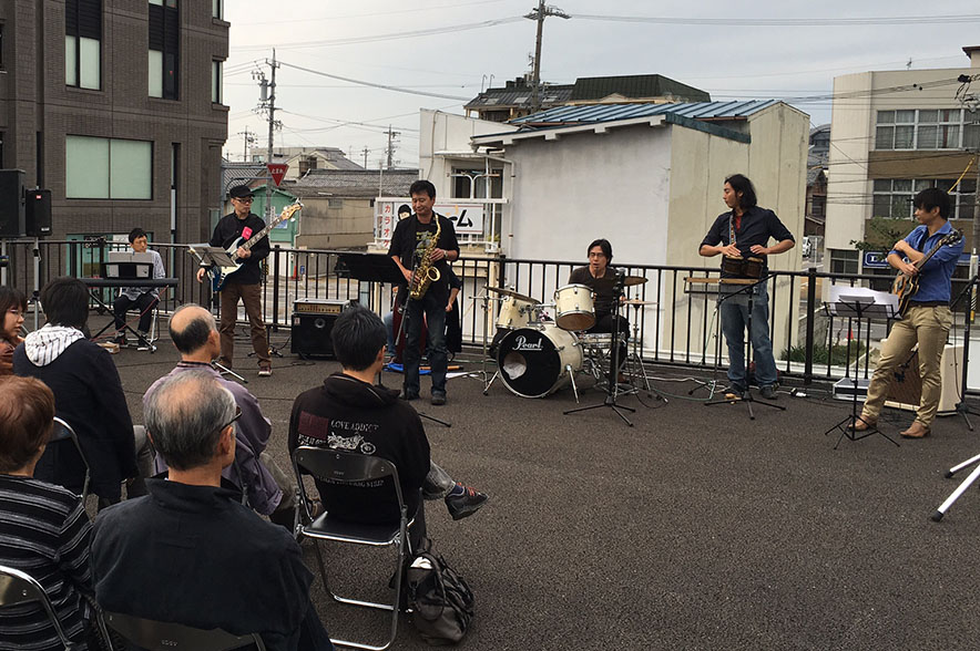 岡崎ジャズストリート2015の様子