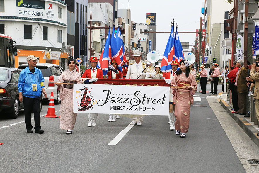 岡崎ジャズストリート2015の様子