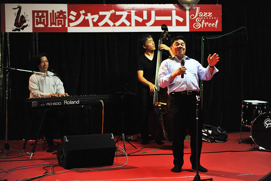 岡崎ジャズストリート2015の様子