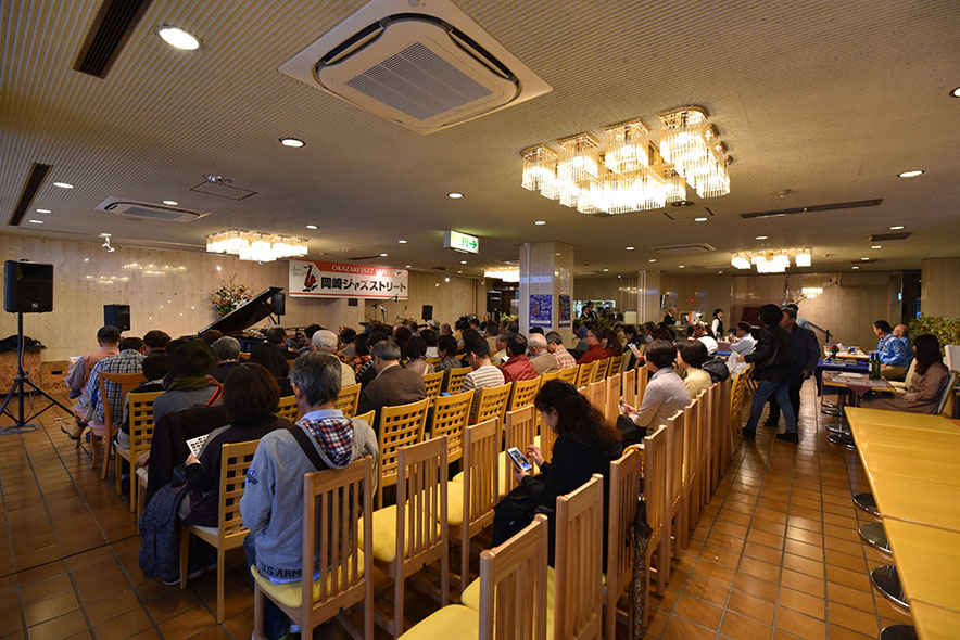岡崎ジャズストリート2015の様子