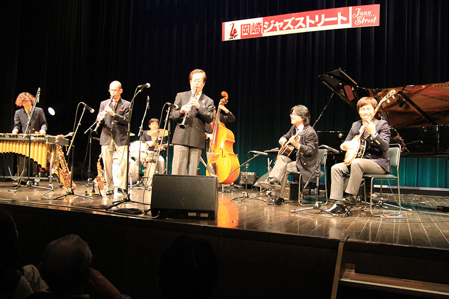 岡崎ジャズストリート2015の様子