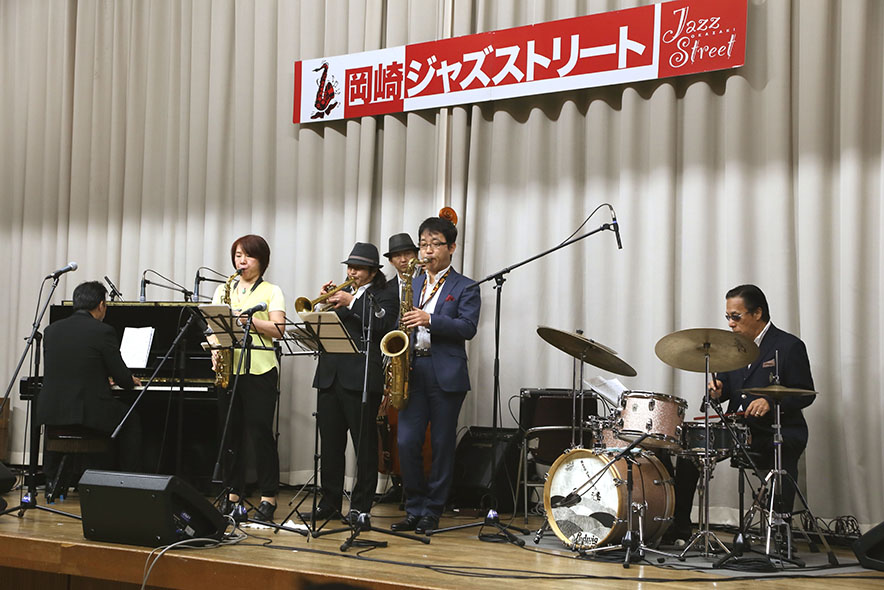 岡崎ジャズストリート2015の様子