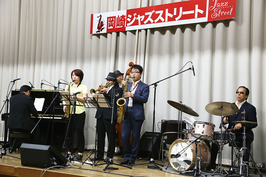 岡崎ジャズストリート2015の様子