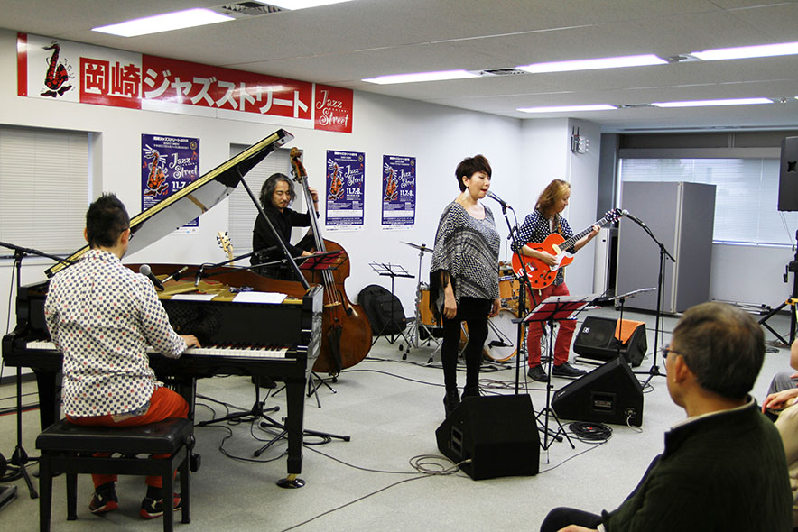 岡崎ジャズストリート2015の様子