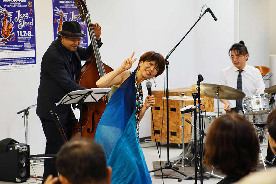 岡崎ジャズストリート2015の様子
