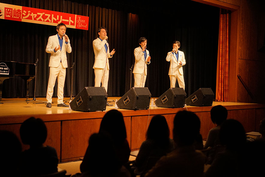 岡崎ジャズストリート2015の様子