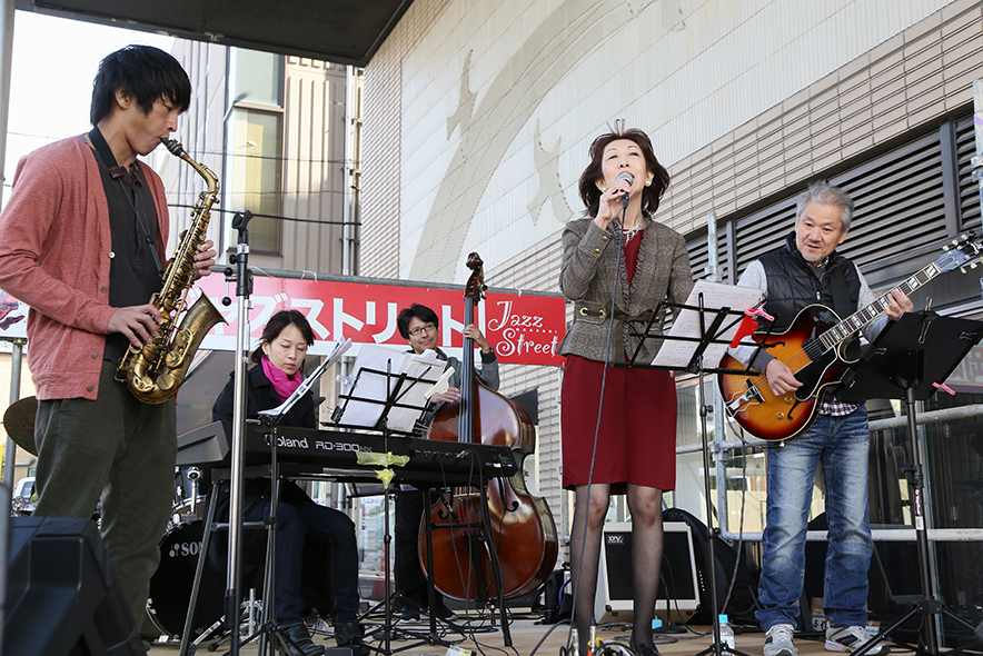 岡崎ジャズストリート2016の様子