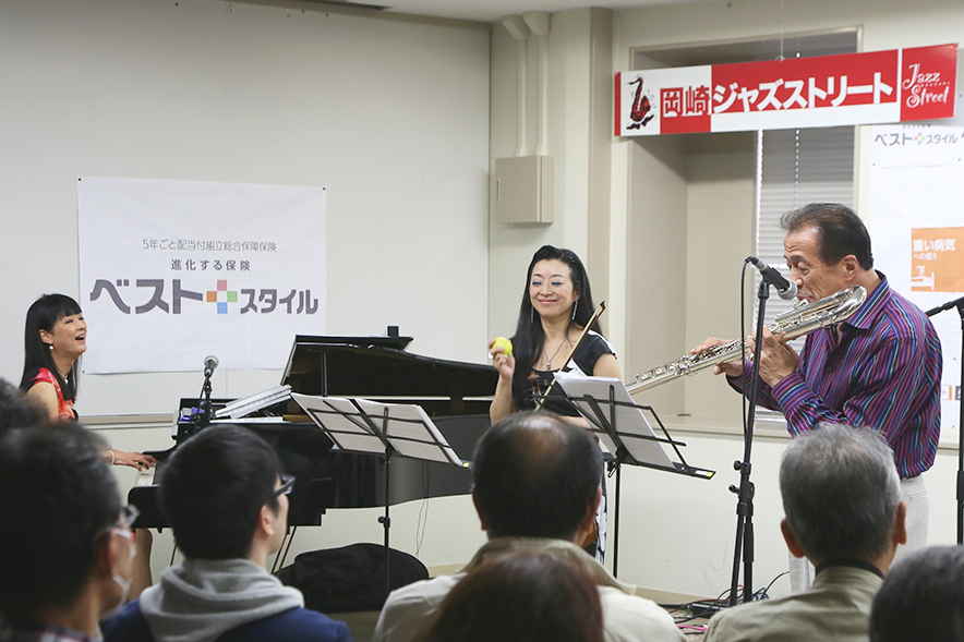 岡崎ジャズストリート2016の様子
