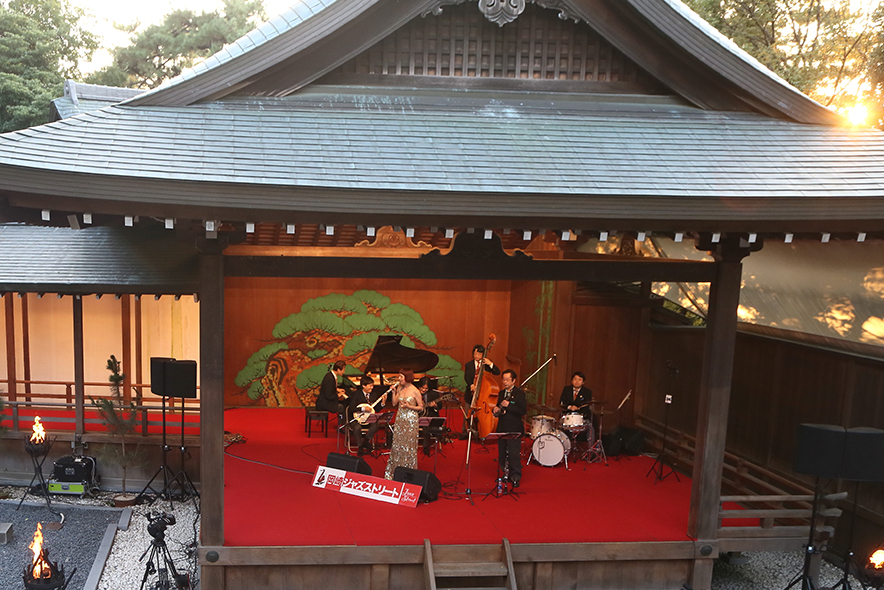 岡崎ジャズストリート2016の様子