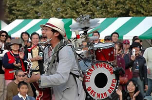 岡崎ジャズストリート2007の様子