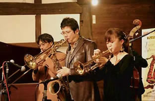 岡崎ジャズストリート2008の様子