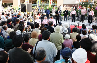岡崎ジャズストリート2009の様子