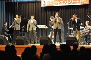 岡崎ジャズストリート2011の様子