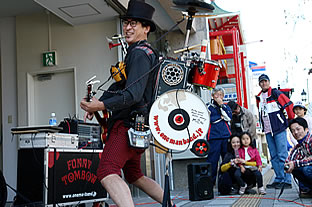 岡崎ジャズストリート2012の様子