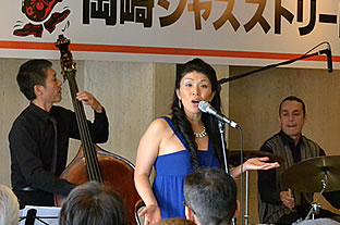 岡崎ジャズストリート2013の様子