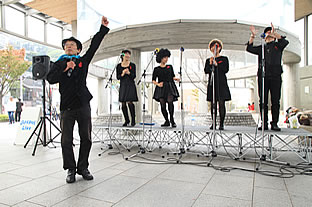 岡崎ジャズストリート2013の様子