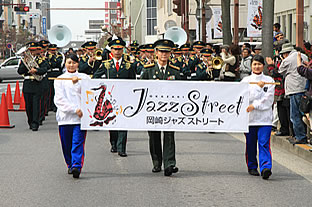 岡崎ジャズストリート2013の様子