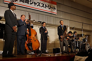 岡崎ジャズストリート2013の様子